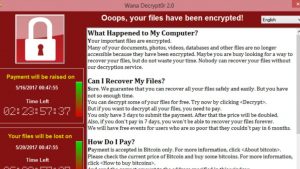 wannacry infection